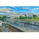 Amex Stadium 'Going to the Match' Fine Art Print - Brighton & Hove Albion FC